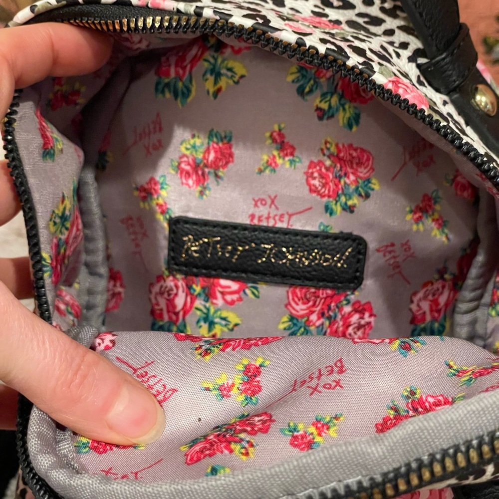 Betsey Johnson Kitsch Mini Floral Puppy Backpack - Picture 6 of 9